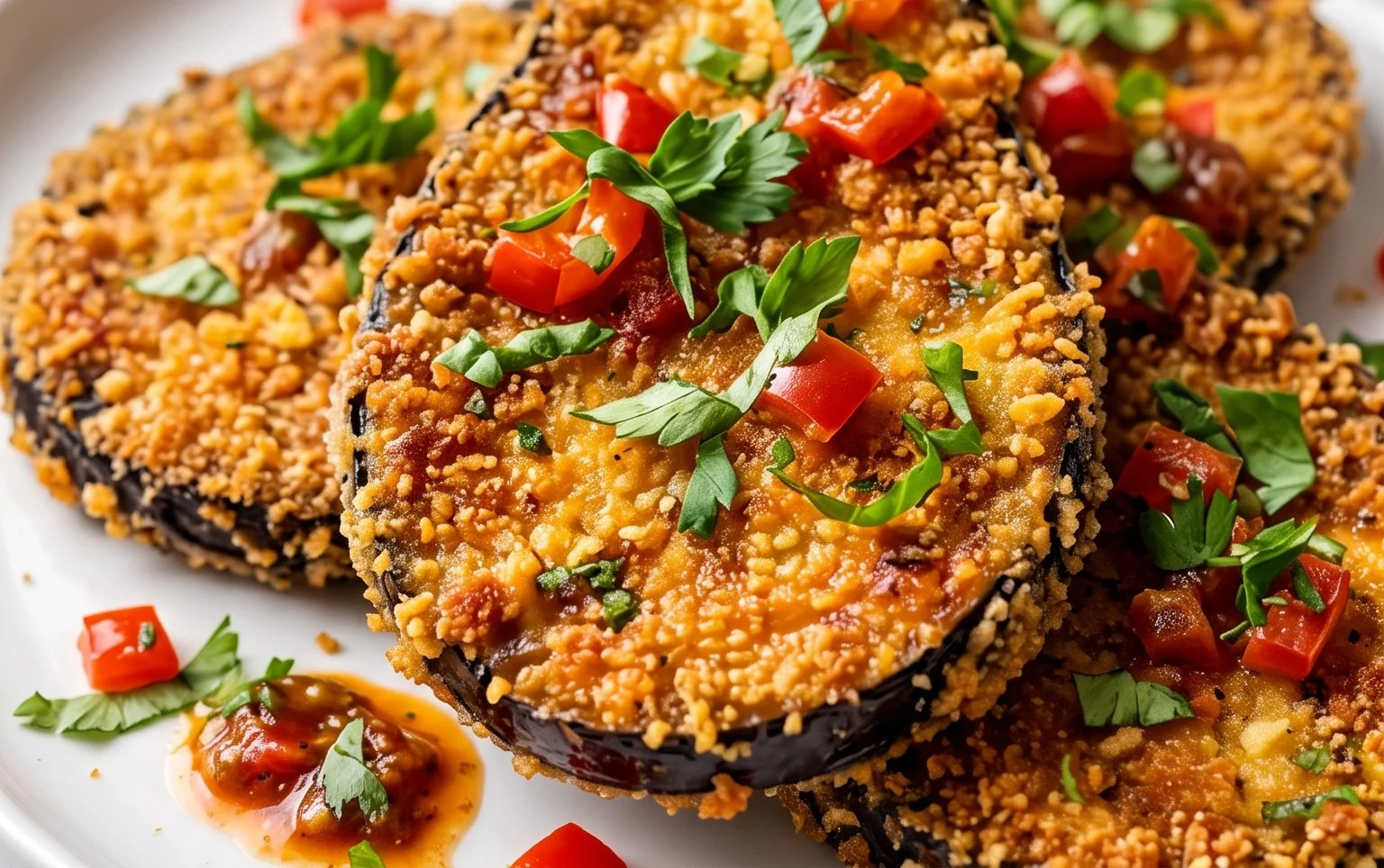 Breaded Eggplants