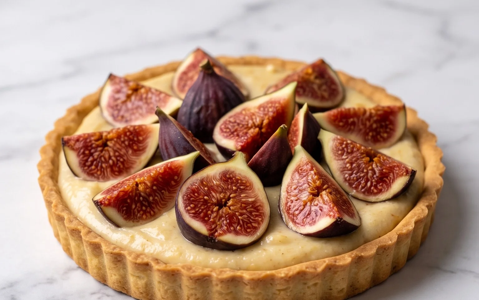 Tarte aux Figues et Crème d&rsquo;Amande : Délice d&rsquo;Automne